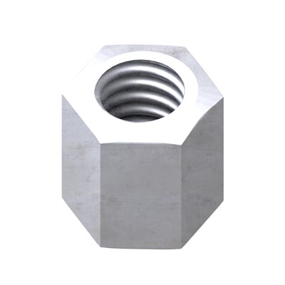 CN-25 HEAVY COIL NUT 1", PLATED