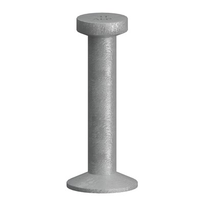 4 Ton 4-3/4" long lifting pin dogbone anchor for precast concrete
