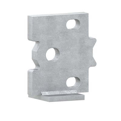 8 Ton Hot-dipped Galvanized Insulated Panel Erection Anchor with shear plate for precast concrete lifting