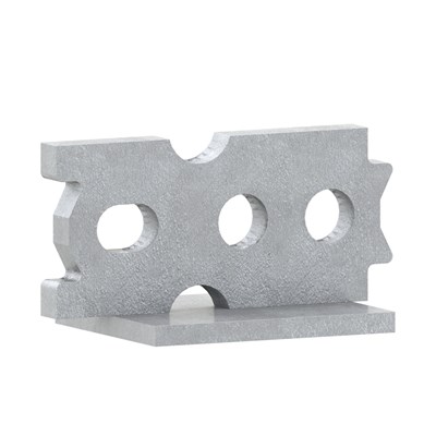 2 ton hot-dipped galvanized quiklift erection head anchor with shear plate for precast concrete lifting