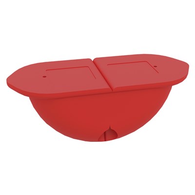 Red 9.5 Ton Plastic Spiral Recess Member for Precast Double Tee Lifting