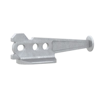 3 ton hot-dipped galvanized quiklift forged erection anchor with shear plate for precast concrete lifting